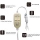 Electric Blanket 220v Thicker Heater Double Body Warmer 180*150cm Heated Mattress Thermostat Electric Heating Blanket EU Plug Electric Blanket 220v Thicker Heater Double Body Warmer 180*150cm Heated Mattress Thermostat Electric Heating Blanket EU Plug
