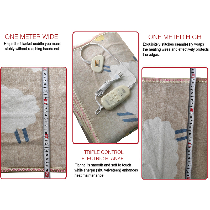 Electric Blanket 220v Thicker Heater Double Body Warmer 180*150cm Heated Mattress Thermostat Electric Heating Blanket EU Plug Electric Blanket 220v Thicker Heater Double Body Warmer 180*150cm Heated Mattress Thermostat Electric Heating Blanket EU Plug