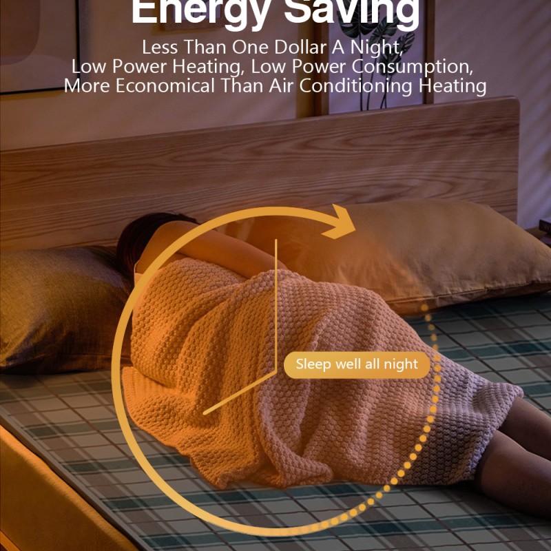 Electric Blanket 110-220V Thicker Heater Single / Double Body Warmer Heated Blanket Mattress Thermostat Electric Heating Blanket Electric Blanket 110-220V Thicker Heater Single / Double Body Warmer Heated Blanket Mattress Thermostat Electric Heating Blanket