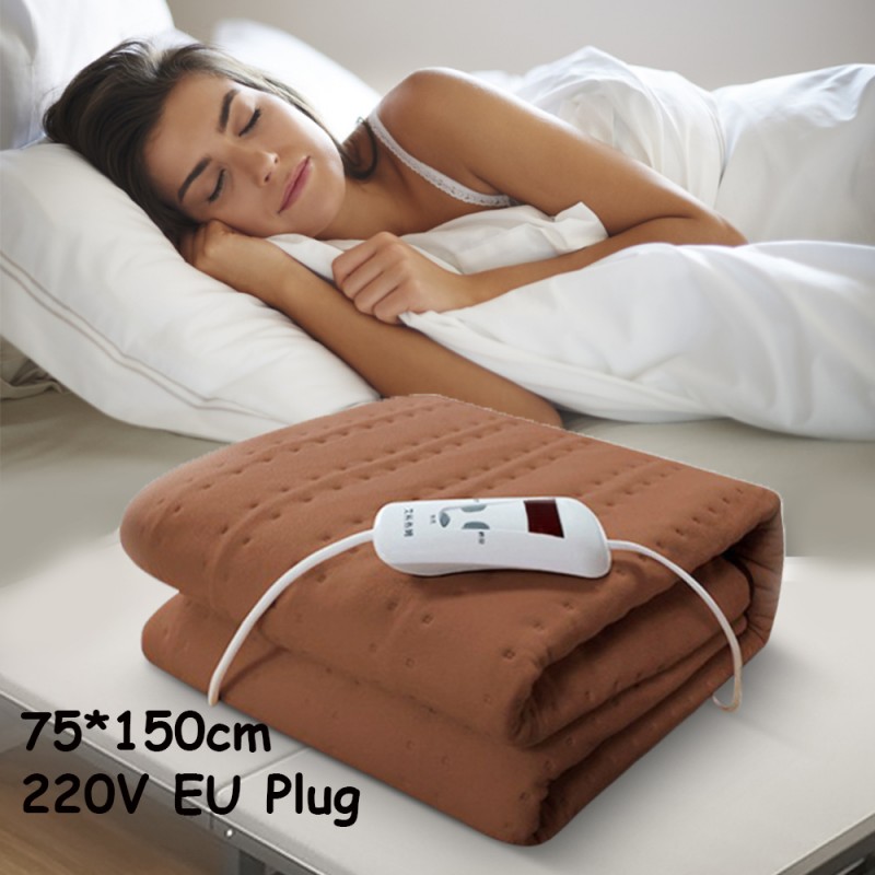 220V Automatic Electric Blanket Heating Thermostat Throw Blanket Body Warmer Bed Electric Mattress Heated Carpets Mat EU Plug 220V Automatic Electric Blanket Heating Thermostat Throw Blanket Body Warmer Bed Electric Mattress Heated Carpets Mat EU Plug