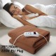220V Automatic Electric Blanket Heating Thermostat Throw Blanket Body Warmer Bed Electric Mattress Heated Carpets Mat EU Plug 220V Automatic Electric Blanket Heating Thermostat Throw Blanket Body Warmer Bed Electric Mattress Heated Carpets Mat EU Plug