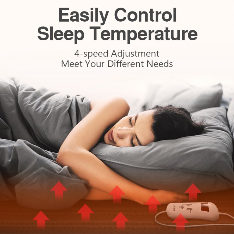 220V Automatic Electric Blanket Heating Thermostat Throw Blanket Body Warmer Bed Electric Mattress Heated Carpets Mat EU Plug 220V Automatic Electric Blanket Heating Thermostat Throw Blanket Body Warmer Bed Electric Mattress Heated Carpets Mat EU Plug