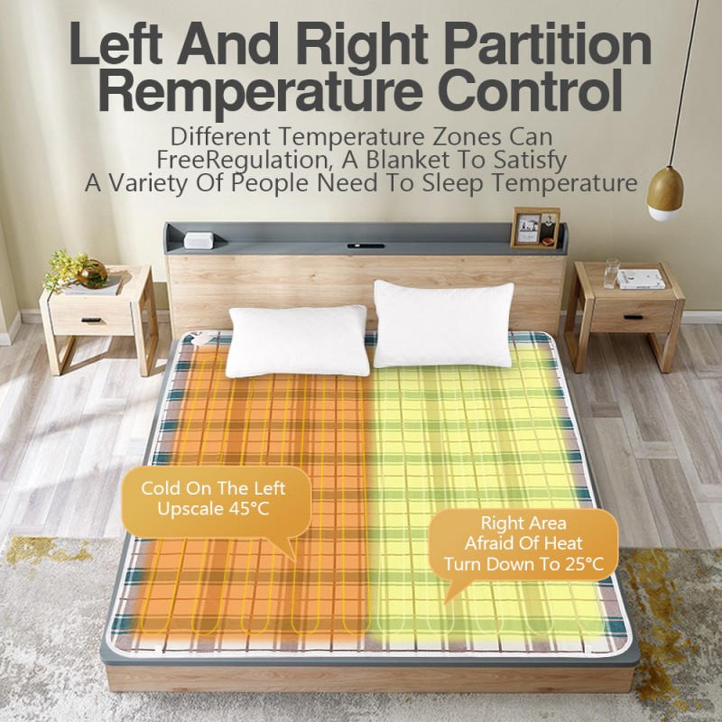 Electric Blanket 220/110V Thicker Heater Heated Blanket Mattress Thermostat Electric Heating Blanket Winter Body Warmer Electric Blanket 220/110V Thicker Heater Heated Blanket Mattress Thermostat Electric Heating Blanket Winter Body Warmer