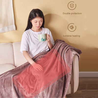 USB Electric Heating Blanket 5V Electric Blanket Mattress Soft Washable Heating Shawl Winter Body Warmer Household Supplies