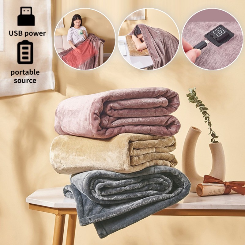 USB Electric Heating Blanket 5V Electric Blanket Mattress Soft Washable Heating Shawl Winter Body Warmer Household Supplies USB Electric Heating Blanket 5V Electric Blanket Mattress Soft Washable Heating Shawl Winter Body Warmer Household Supplies